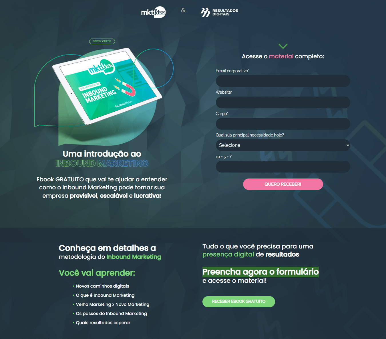 Ebook: Introdução ao Inbound Marketing