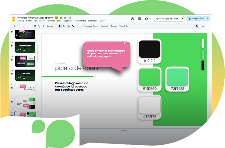 Template de assuntos de emails